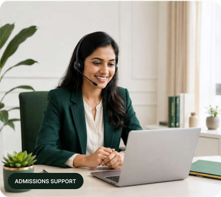 Virtual Admissions support